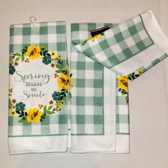 5 Piece Kitchen Set (Spring Makes Me Smile) - Picture 2 of 5